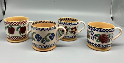 Set four hand - four, decorated