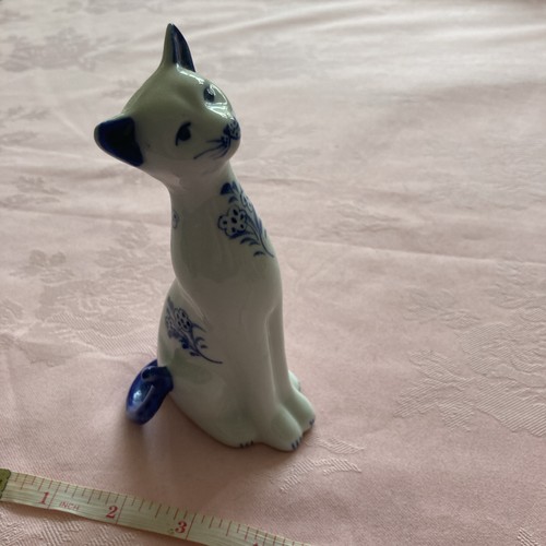 Blue and white - white, ceramic