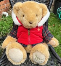 Harrods 2017 Christmas / Xmas Teddy Bear - named Bertie