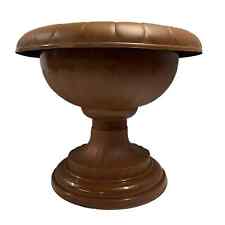 Plastic Diana Planter 42CM - Urn-Style Flower Pot for Home & Garden - Brown