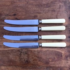 4x Vintage James Ryals Firth Stainless Steel Butter Dinner Knives