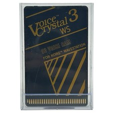 KORG Wavestation Voice Crystal 3 WS Rackmount Synthesizer 50 Voice RAM Cartridge