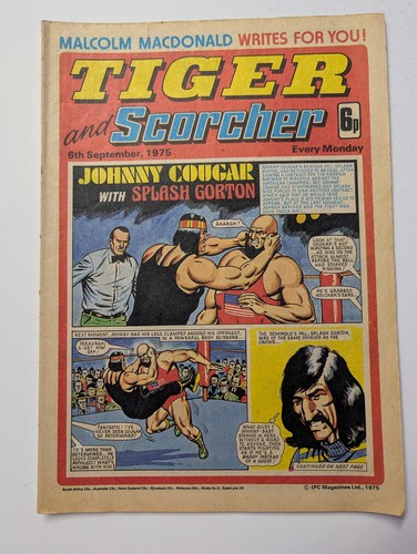 Tiger and scorcher comic 6th - tiger,