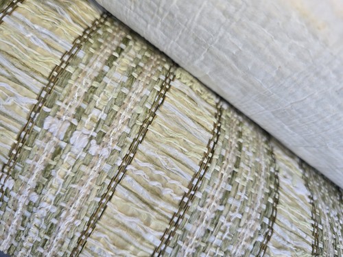 Vintage 1950s grasscloth - 1950s,