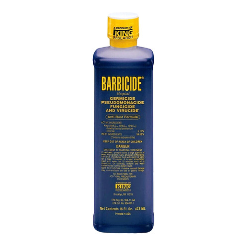 Barbicide disinfectant - barbicide,