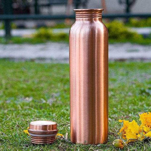 Pure copper water bottle - pure,