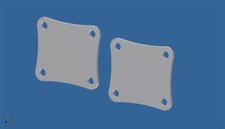 Ford Pinto engine mounting plates cnc plasma cut for mk haynes roadster locost