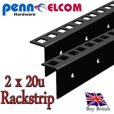2 x 20U Rack Strip ,Rails