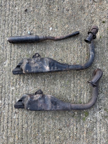 Yamaha 175 exhaust system - exhaust,