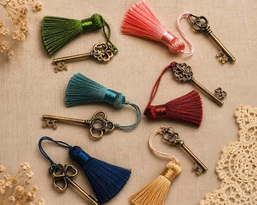 Vintage skeleton key - , with