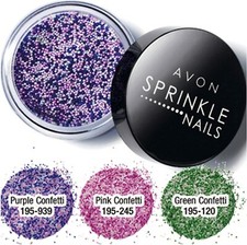 Avon Sprinkle Nails - Confetti