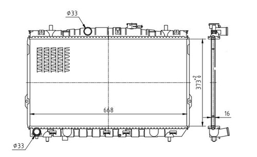Hart 637 149 - , radiator,