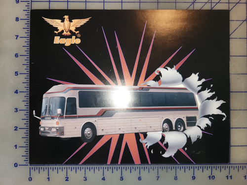1995 eagle bus brochure sheet - 1995,