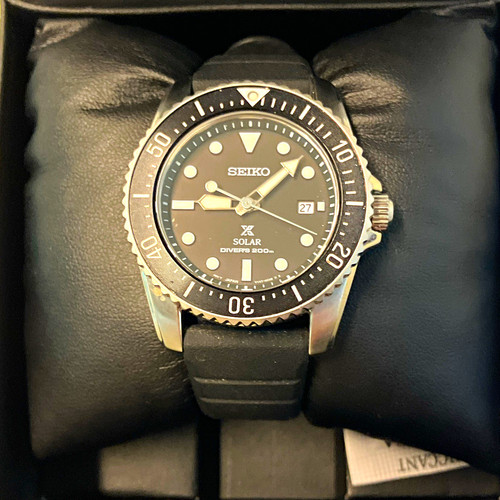 Seiko prospex solar diver 200m - seiko,
