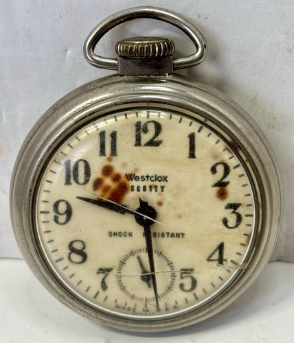 Vintage westclox scotty - scotty, pocket