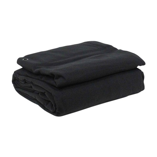Ledj black heavy duty serge - black,
