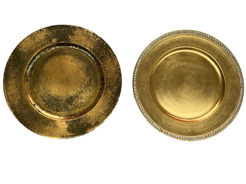 Charger plate gold serving - 2,