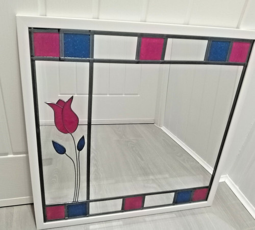 Rennie mackintosh style leaded - style,