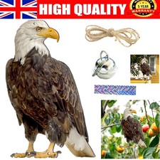 Large Realistic Owl Decoy Deterrent Bird Pigeon Crow Scarer For Balcony Garden