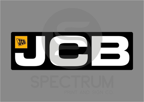 Jcb digger stickers - jcb, stickers/decals