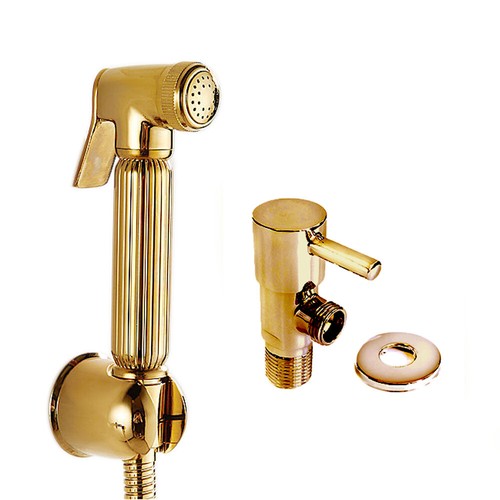 Gold bidet douche - gold,