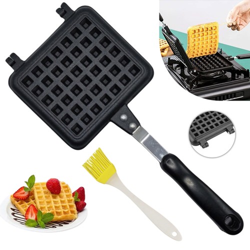 Waffle iron pan non - waffle, non-stick