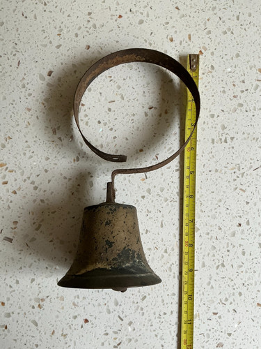 Vintage brass bronze shop door - brass/bronze,