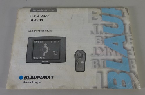 Operating manual blaupunkt - operating,