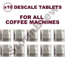 10 DESCALING DESCALER TABLETS