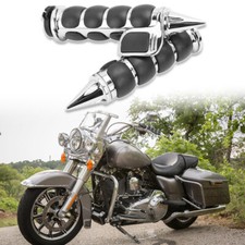 Motorcycle 1" Handlebar Hand Grips For Harley Road King Fatboy Electra Glide CVO