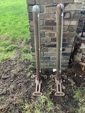 Antique Tennis Net Posts x 2