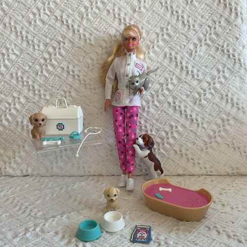 1996 barbie pet doctor vet - barbie,