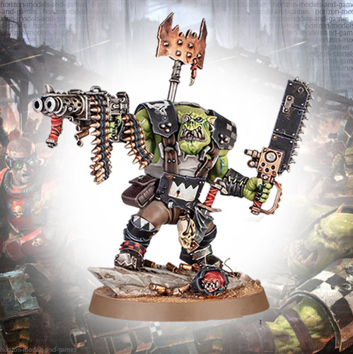 Armageddon ork nob - -,