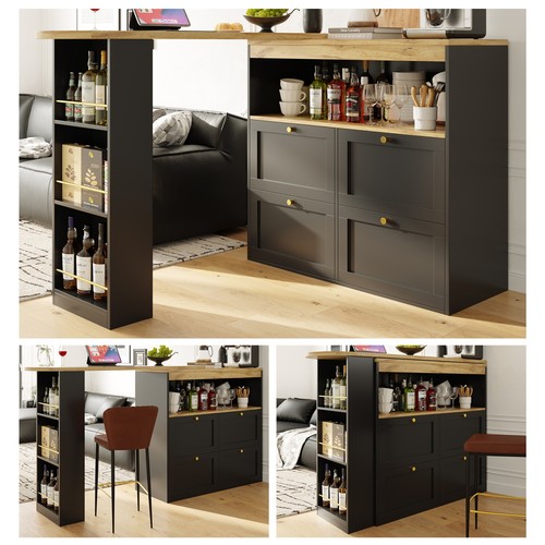 Bar table kitchen island - bar,