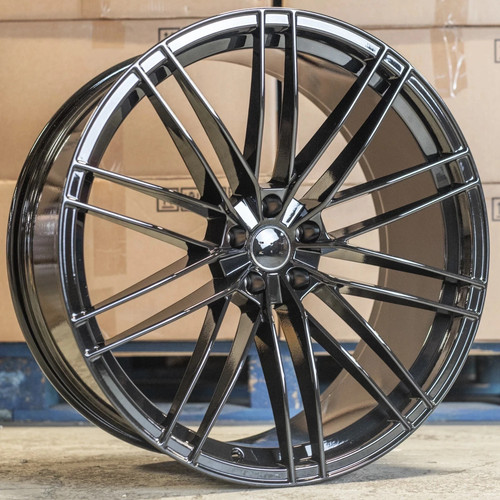 Abt black alloy wheels - 22",