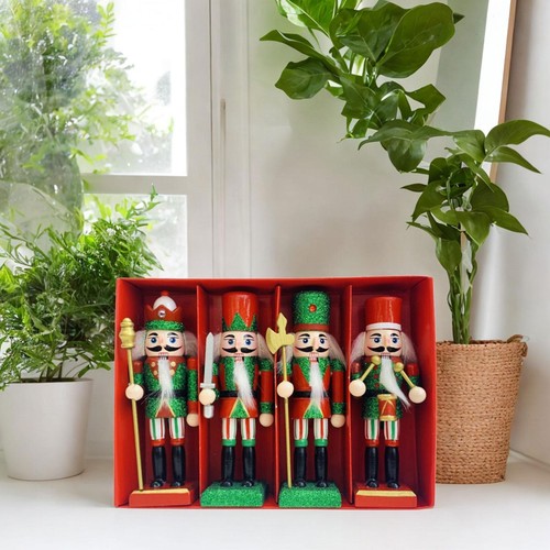 4pcs nutcracker figurine - 4pcs,