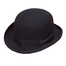 Quality Black Felt Bowler Hat