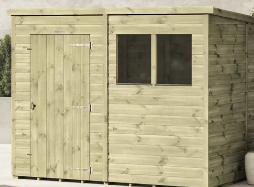 Pent shed 5x7 foot - 5x7, with
