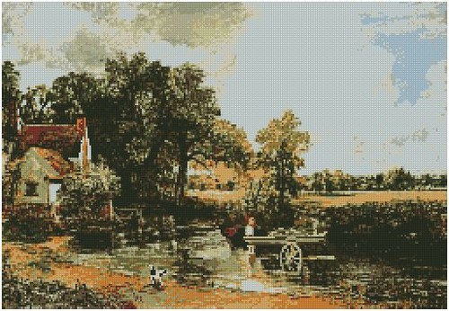 John constable hay wain - john,