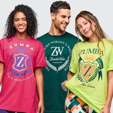 Zumba Class of 2001 Unisex Tee - 1 Size Fits Most! Choose color! New!