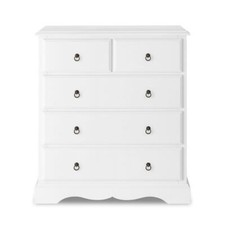 Large White Chest of Drawers 2