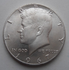 1967 KENNEDY HALF DOLLAR