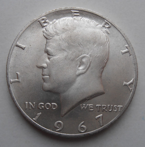 1967 kennedy half - kennedy, dollar
