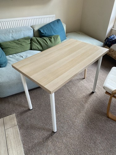 Ikea light oak veneer - veneer, desk