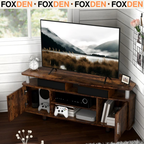 Rustic brown stand - rustic,