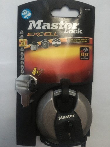 Masterlock excel m40d - excel, 70mm