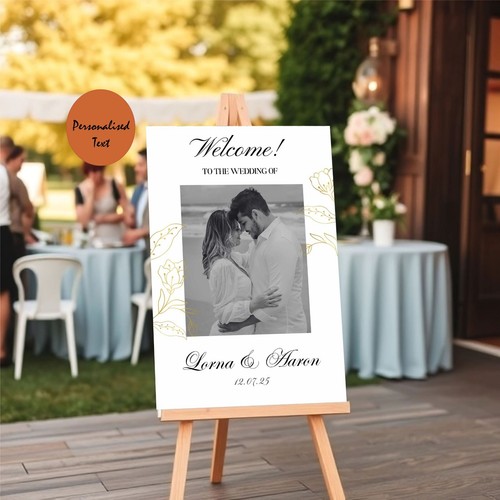 Personalised wedding photo - wedding,