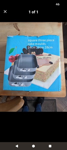 Cake tins sizes - tins, moulds