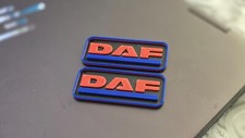 2x DAF LOGO Keyring Key Chain
