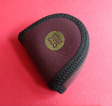 A GOOD USED HARDY NEOPRENE FISHING REEL CASE